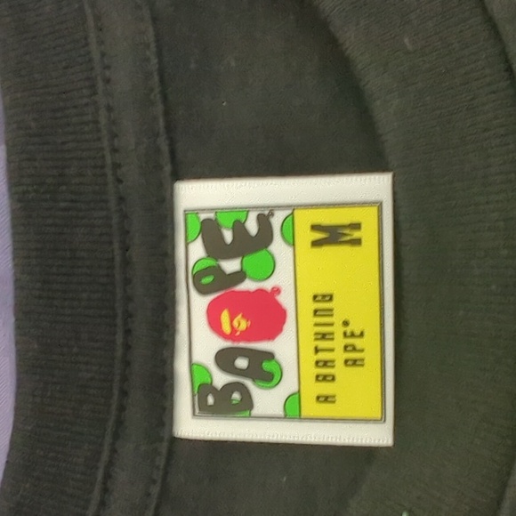 OG A Bathing Ape BAPE Big face t-shirt - Picture 2 of 6